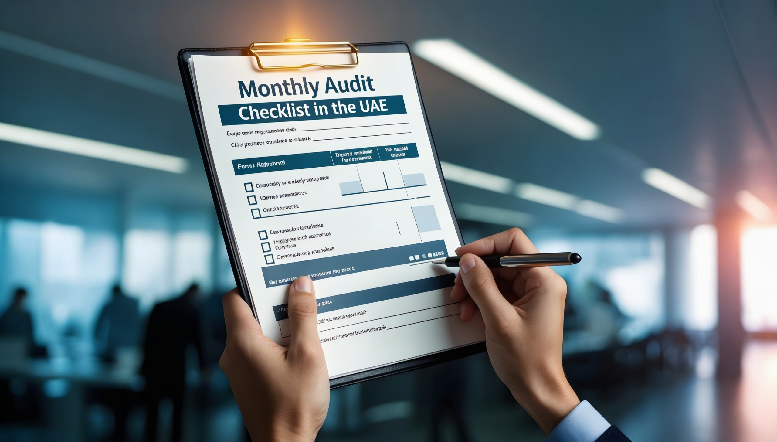 Monthly Audit Compliance Checklist for UAE Companies: UAE FTA-Aligned Guide