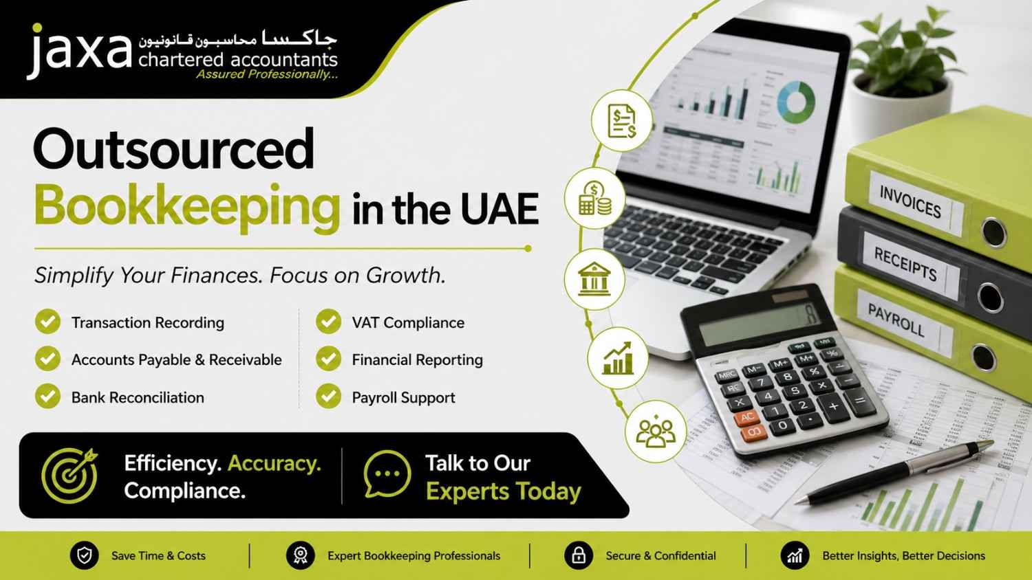 Outsourced Bookkeeping in the UAE: Signs Your Business Can Benefit
