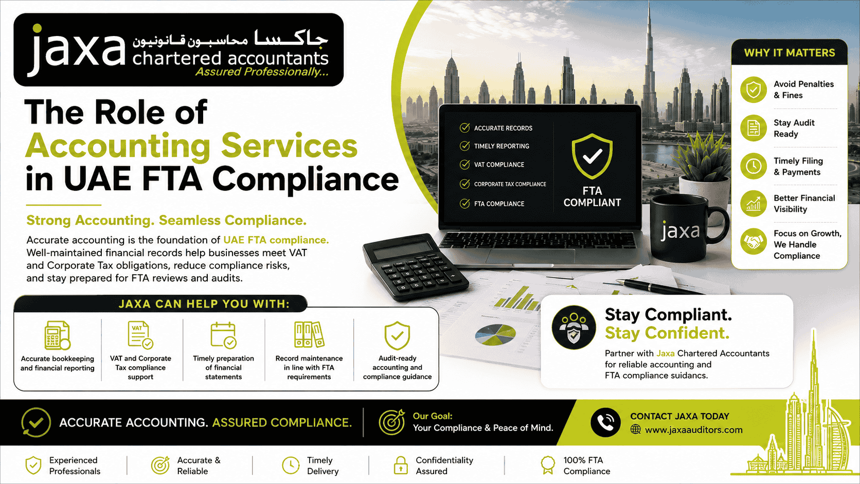 The Role of Accounting Services in UAE FTA Compliance