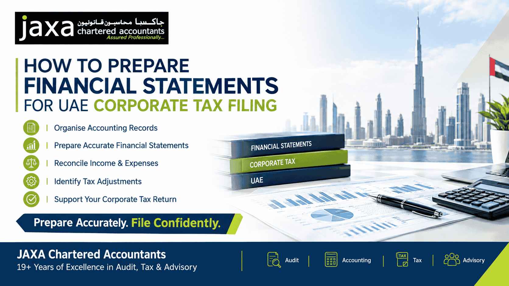 How to prepare Financial Statements for Corporate Tax filing in the UAE