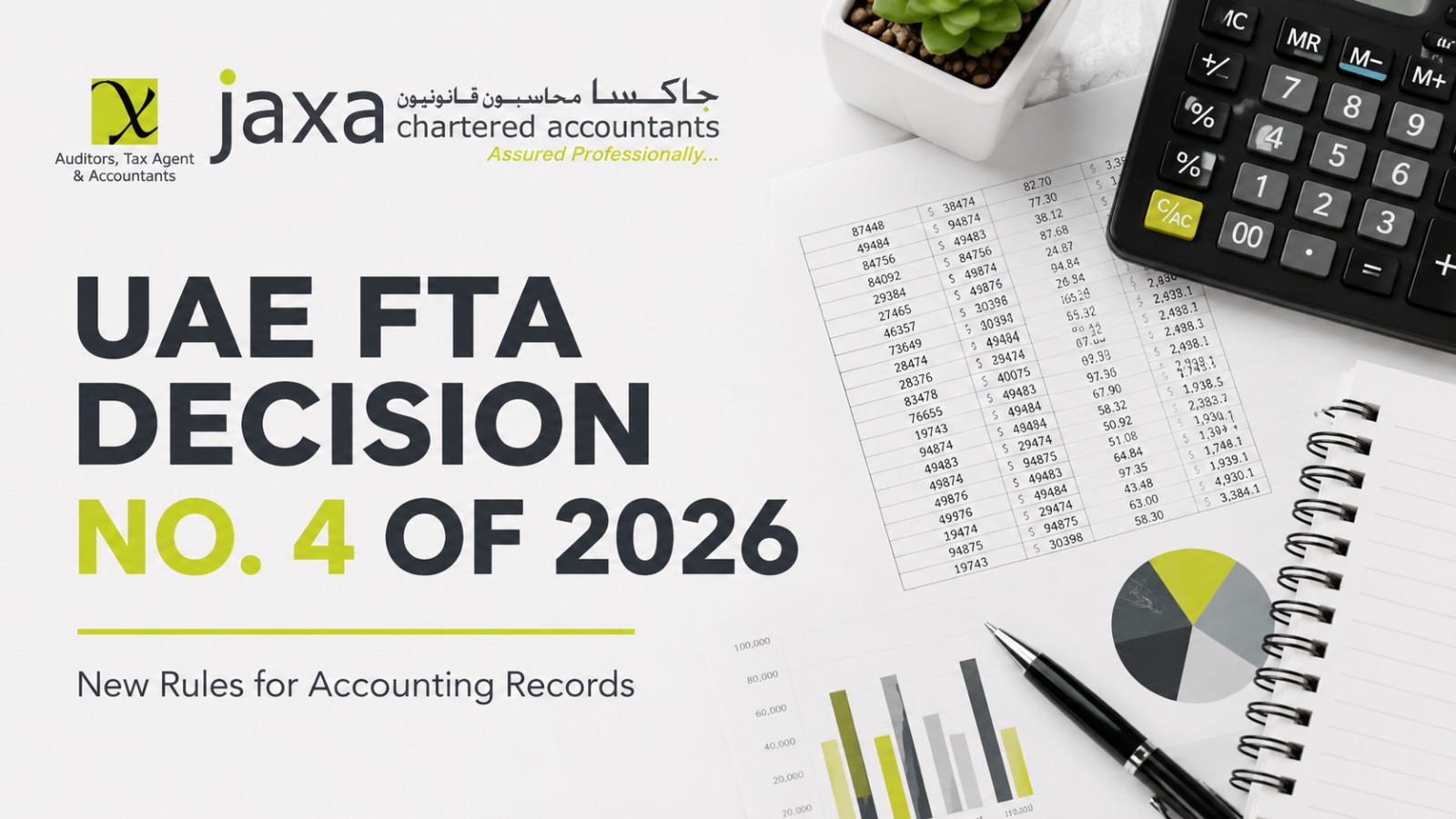 UAE FTA Decision No. 4 of 2026: New Rules for Maintaining Accounting Records and Commercial Books in the UAE
