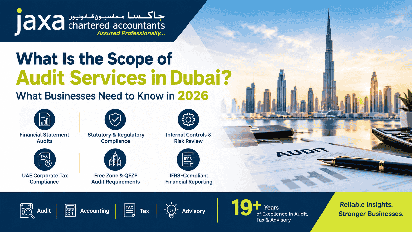 What is the Scope of Audit Services in Dubai? What Businesses need to know in 2026