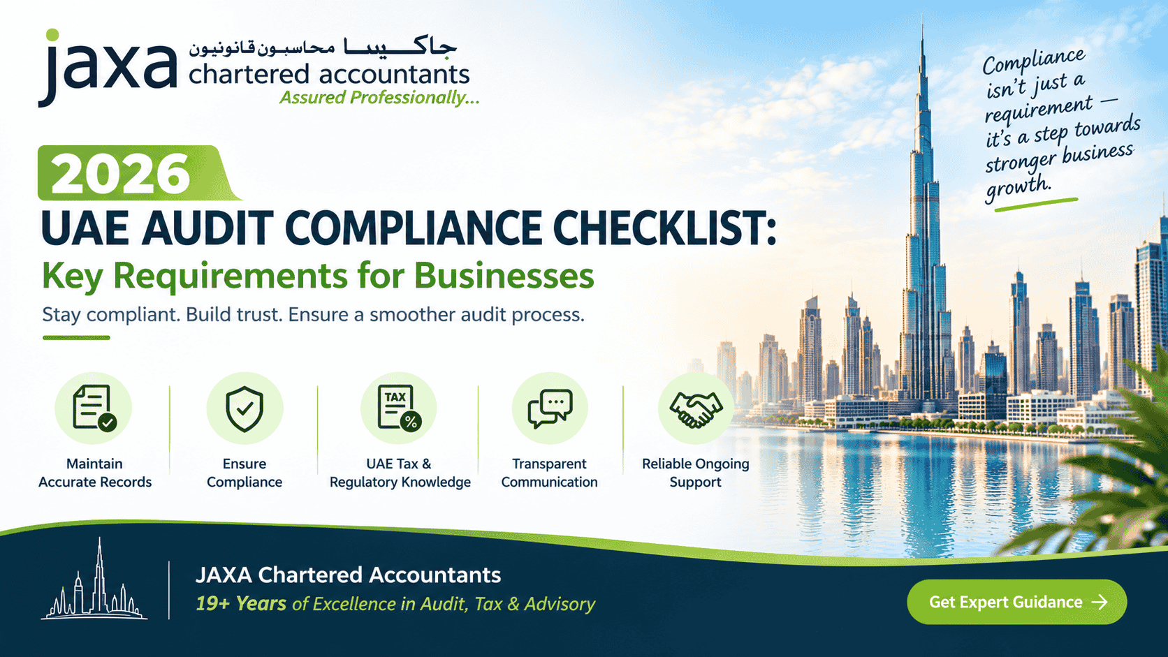 2026 UAE Audit Compliance Checklist: Key Requirements for Businesses