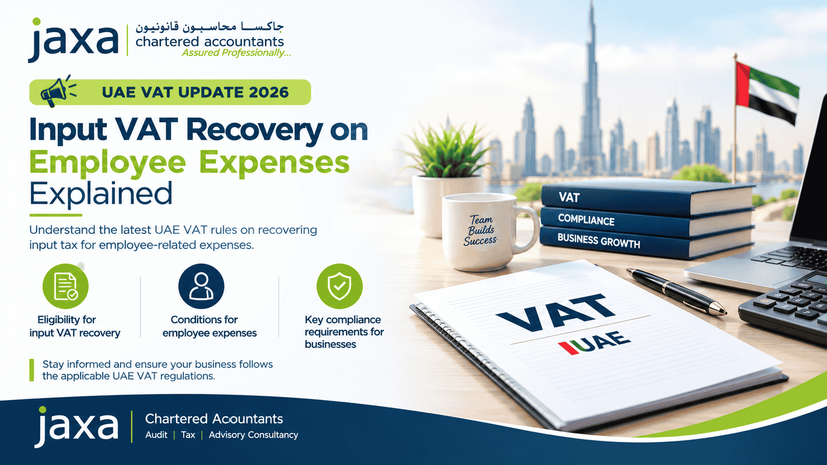 UAE VAT Update 2026:Input VAT Recovery on Employee Expenses Explained